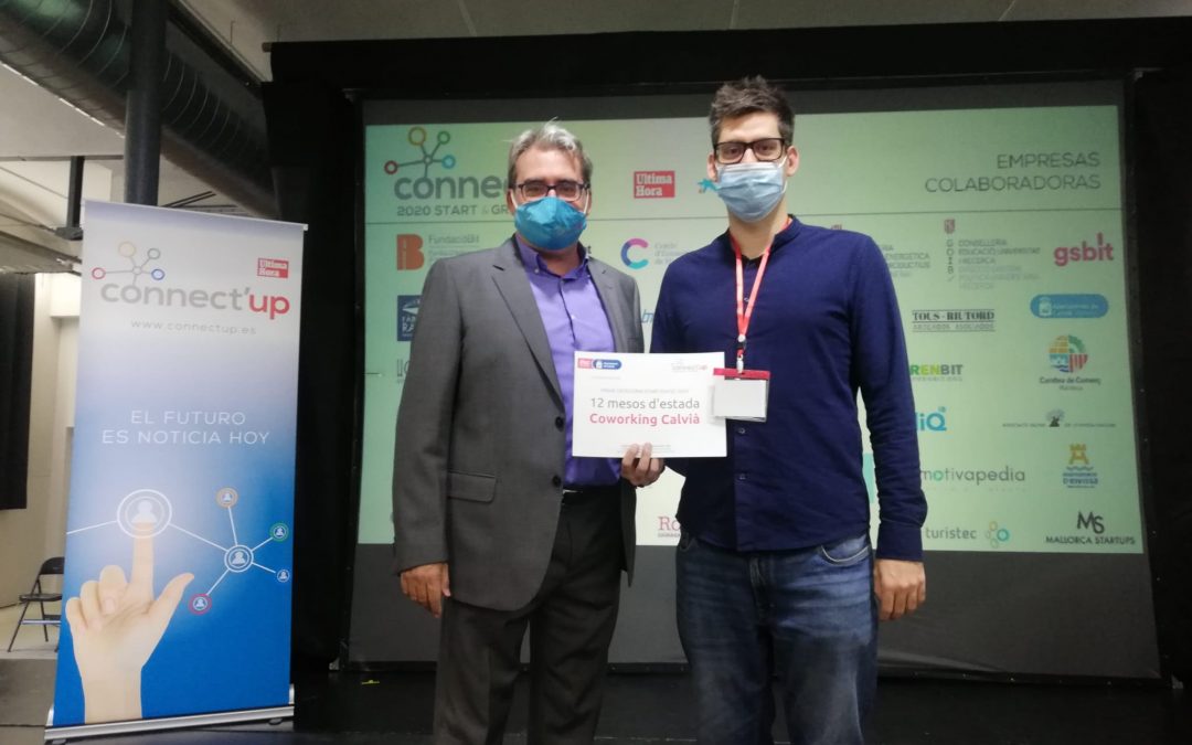 CVTDP, empresa ganadora del premio de estancia gratuita en el coworking de Calvià del programa Connect’UP 2020