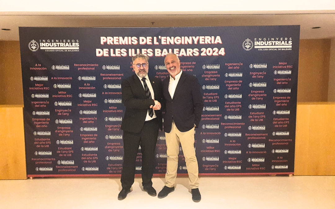 Fernando Palmer, gerente de IFOC, asiste a la primera edición de los Premios de la Ingeniería de les Illes Balears 2024
